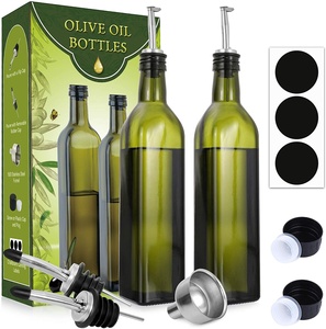 Food Grade Glass 250ml 500ml 750ml 1L <span class=keywords><strong>bottiglia</strong></span> di olio da cucina quadrato vuoto verde antico marascend <span class=keywords><strong>bottiglia</strong></span> di <span class=keywords><strong>vetro</strong></span> da <span class=keywords><strong>1</strong></span> <span class=keywords><strong>litro</strong></span> per olio d'oliva - Product Image 1