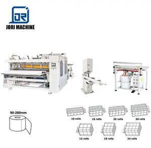 Semi Automatic Hot Sale Paper Rolling Toilet Paper Tissue Making Processing Machine Production Line