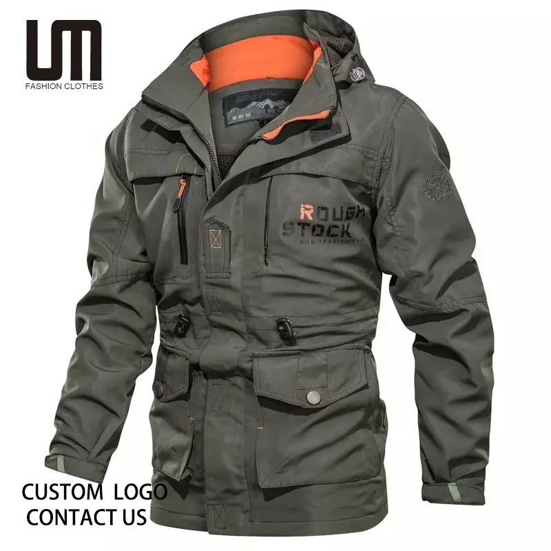 Liu Ming New Fashion Mens Winter Windproof Parka Thicken Jacket Hooded Plus Size Outwear Coat