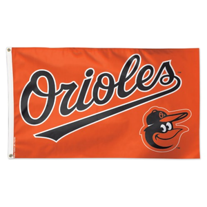 Banderas de los Equipos de la MLB, Fabricadas en China, Venta al por Mayor, Bandera de los Orioles de Baltimore de 3x5 pies, Impresa por Ambos Lados, para Exteriores, con 2 Ojales - Product Image 2