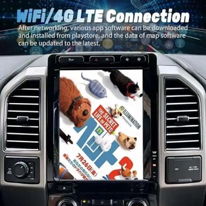 หน้าจอแนวตั้ง Navirider ขนาด 12.1 นิ้ว สำหรับรถฟอร์ด F-150 ปี 2015-2016 ระบบ Android 13 ความจุ 8+256GB พร้อม DSP มัลติมีเดีย สเตอริโอ รองรับ Carplay 4G GPS - Product Image 3
