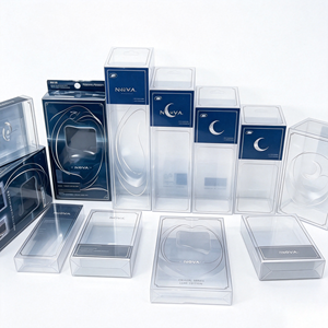 Boîte pliable en PVC personnalisée, blanche, en plastique, pour jouets, quincaillerie, papeterie, cadeaux, affichage médical, vente en gros, OEM, lot, Chine - Product Image 1