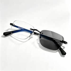 Nouvelles <span class=keywords><strong>lunettes</strong></span> photochromiques anti-lumière bleue pour femmes et hommes, sans monture, HD UV400, <span class=keywords><strong>lunettes</strong></span> <span class=keywords><strong>de</strong></span> <span class=keywords><strong>soleil</strong></span> - Product Image 1