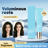 Gel Sampo Kering Vegan Bebas Alkohol Label Pribadi untuk Rambut Berminyak, Penambah Volume Instan, Hasil Alami untuk Penata Rambut Profesional