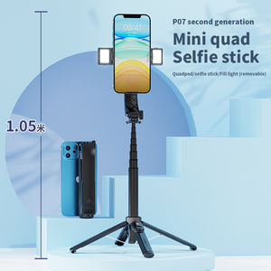 UNIEAN P07 Mini Aluminium 360 Rotation <strong>Tripod</strong> 1M Portable <strong>Foldable</strong> Selfie Stick Smart Flexible - Product Image 5