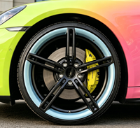Jantes en acier moulé RKR 5x114.3, couleur or, à rayons en Y, à déport profond, personnalisées pour SUV, résistantes aux chocs, produits en promotion