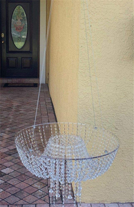 Soporte de acrílico de cristal <span class=keywords><strong>para</strong></span> Pastel de Bodas, accesorios de fondo de escenario <span class=keywords><strong>elegantes</strong></span> <span class=keywords><strong>para</strong></span> fiestas de cumpleaños, bodas, decoración de <span class=keywords><strong>boda</strong></span>, soporte de flores - Product Image 3