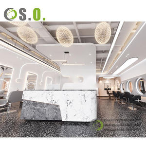 การออกแบบตกแต่งเฟอร์นิเจอร์สำหรับร้านตัดผมร้านแสดงวิกร้านเสริมสวยแบบทันสมัย - Product Image 4