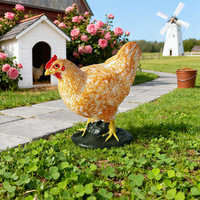 Jouets cognitifs pour enfants yxs : modèles réalistes d'animaux de petite taille, volailles, poules, coqs, ornements de combat de coqs, ferme