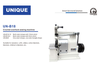 Machine à coudre surjeteuse au crochet UN-B18