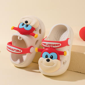 Chaussons d'été unisexes pour enfants, mignons, à semelle souple en EVA, pour l'extérieur, chaussures de bébé à la cheville, vente en gros - Product Image 2