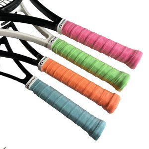 Cinta <span class=keywords><strong>de</strong></span> Agarre para Raquetas <span class=keywords><strong>de</strong></span> Tenis, Golf y Bádminton, Transpirable, <span class=keywords><strong>de</strong></span> PU, Personalizada, al por Mayor, con Cinta Adhesiva para un Rendimiento Mejorado - Product Image 6