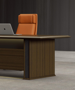 Escritorio Administrativo Ejecutivo en forma de L para presidente de oficina de lujo de clase grande simple - Product Image 6