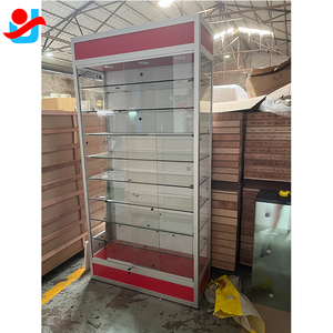 Tùy chỉnh tầm nhìn đầy đủ kính hiển thị kính tủ trưng bày cho cửa hàng khói giới thiệu cho trưng bày trang sức trưng bày thương mại - Product Image 6