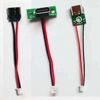 Adaptateur de convertisseur de câble PCB Type-C avec connecteur femelle, carte de dérivation, câble de charge, carte de soudure, prise pour lampe de table DIY