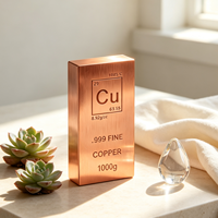 Barre de cuivre de 1 kg, 99 % de cuivre, usage industriel et décoratif