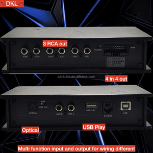 31 EQ Car Stereo <strong>Android</strong> Amplifier with <strong>Equalizers</strong> App Adjust 4 in 4 Out 6CH RCA Out Class AB Car DSP Amplifier - Product Image 4