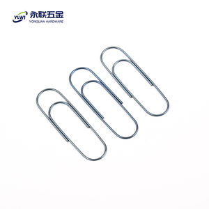 थोक कस्टम राउंड निकल प्लेटिंग कार्बन स्टील मेमोरी रिटर्न बकल पेपर क्लिप कार्यालय स्टेशनरी आपूर्ति - Product Image 1