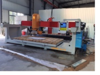 Machine de découpe de pierre en granit et en marbre à pont à 4 axes CNC automatique à vendre