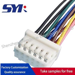 XHD <span class=keywords><strong>2</strong></span>.54mm çift sıralı saat XHDS kablo demeti dayanıklı naylon yalıtım ile elektronik tel montaj - Product Image 2