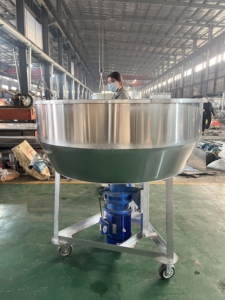 Mélangeur d'aliments humides et secs vertical en acier inoxydable de 50 à 300 kg, directement de l'usine, pour l'élevage de volailles, nouveau mélangeur d'aliments pour animaux d'élevage - Product Image 6