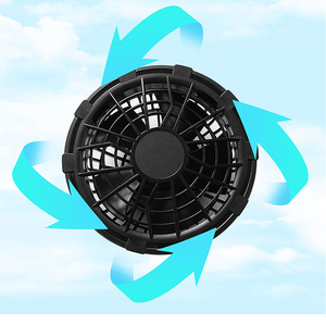 Ropa DE TRABAJO personalizada, novedad de verano, traje de aire acondicionado de carga, ventilador de manga corta, refrigeración, protector solar, trabajo al aire libre - Product Image 5