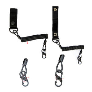 Sangle tactique extérieure en nylon pour l'entraînement, anti-perte, avec bouton-pression, sangle tactique élastique robuste - Product Image 2