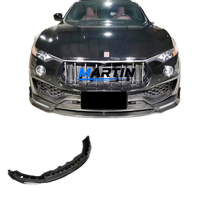 Kit carrosserie complet en fibre de carbone pour <span class=keywords><strong>Maserati</strong></span> Levante : lames avant et arrière, jupes latérales, et feux antibrouillard - Product Image 1