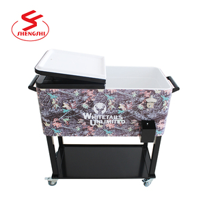 รถเข็นปาร์ตี้โลหะ 73 ลิตร สำหรับแช่เบียร์เย็น - Product Image 4