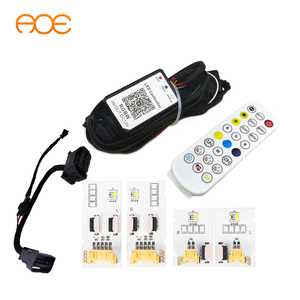 Dễ dàng lắp đặt, cắm là chạy với bộ chuyển đổi đèn pha, bảng đèn DRL đổi màu RGBW cho BMW M3 M4 F80 F82 - Product Image 1