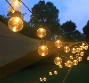 Guirnalda <span class=keywords><strong>de</strong></span> <span class=keywords><strong>Luces</strong></span> Solares LED G50 <span class=keywords><strong>de</strong></span> Diseño Novedoso, Luz Blanca Cálida, IP44 Impermeable, Ángulo <span class=keywords><strong>de</strong></span> Haz <span class=keywords><strong>de</strong></span> 360°, 5000 Horas <span class=keywords><strong>de</strong></span> Funcionamiento, Decoración Navideña - Product Image 6