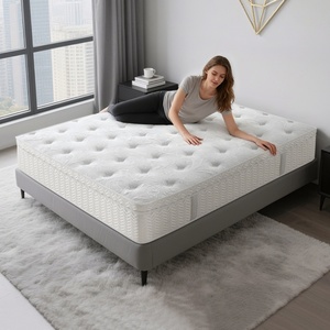 Custom Top Queen King Size Latex Hybrid Colchón Ortopédico Roll Box Extra Suave 30cm de espesor de 10 años Dormitorio Muebles para el hogar - Product Image 1