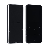 Lecteur de musique MP3 portable tactile métallique USB sans fil de haute qualité sonore avec longue durée de vie de la batterie