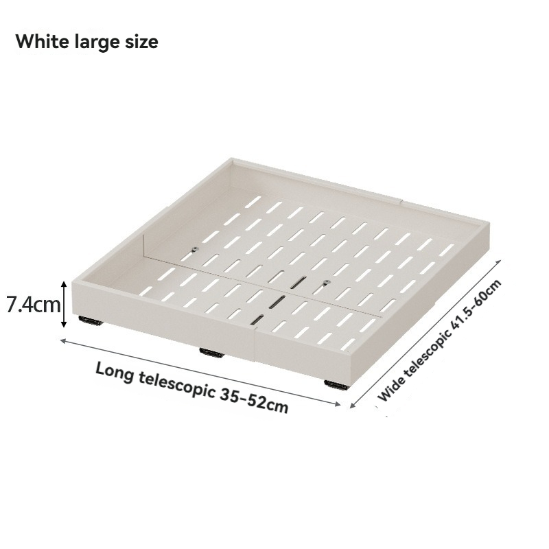 Gran ancho telescópico blanco de cuatro lados 35-52,5 cm