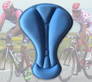 サイクリングパッド女性用シリコーンジェル女性用サイクリングジェルパッドCOOLMAXサイクリングパッド - Product Image 2