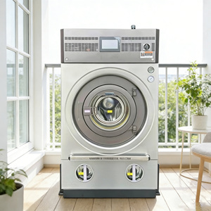 เครื่องล้างเตตระคลอรีนแบบอัตโนมัติ8กก. เครื่องจักรอุตสาหกรรม P-160FDQ ในราคาดีอุปกรณ์ซักรีดเชิงพาณิชย์ - Product Image 1