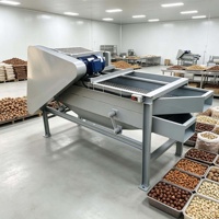 Breed toegepaste nieuwe stijl palmkernnootkraker machine, abrikozenpitten schelpbreker en -scheider, hazelnootschiller
