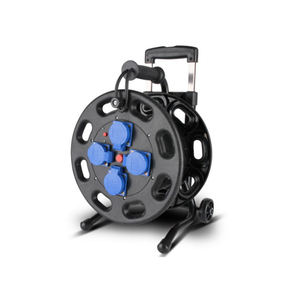 مأخذ بكرة بكرة قابلة للسحب مخصصة ، 10M/25M/50M/M/M بكرة سلك طاقة محمولة للمطاط الخارجي/الداخلي - Product Image 2