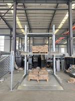 Système d'élévateur de stationnement hydraulique à deux colonnes à 3 niveaux pour garage domestique