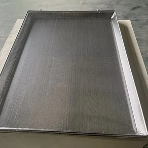 <span class=keywords><strong>Teglia</strong></span> forata ad angolo retto antiaderente commerciale <span class=keywords><strong>per</strong></span> alimenti teglie da 60*40 <span class=keywords><strong>cm</strong></span> da forno vassoi in acciaio inossidabile - Product Image 3