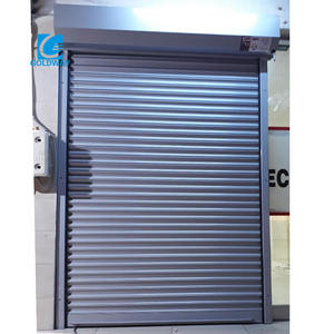 <span class=keywords><strong>Porte</strong></span> roulante extérieure <span class=keywords><strong>de</strong></span> sécurité automatique à lames en aluminium, volet roulant en aluminium et plastique - Product Image 4