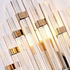 Nueva Llegada Venta Caliente Nórdico Decorativo Contemporáneo Casa Decoración Villa Cristal Moderna Lámpara de Pared - Product Image 3