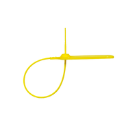 Étiquette RFID UHF en plastique jetable, étanche, antivol, avec puce U9, fréquence UHF 860-960 MHz