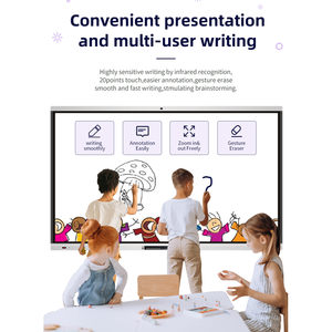 Écran LCD interactif 55/65/75/86/98 pouces, tableau blanc intelligent, équipement de réunion LED, tableaux interactifs innovants - Product Image 4