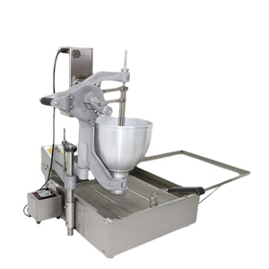 Mini beignet semi-automatique Commercial faisant la machine à frire beignet moulage beignet Machine fleur forme <span class=keywords><strong>Mochi</strong></span> - Product Image 1