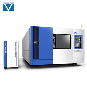 Hoàn toàn bao quanh CNC tấm 6020 6025 6m sợi Laser Giá cắt 1000W 3000W kim loại sợi Laser ống Ống máy cắt