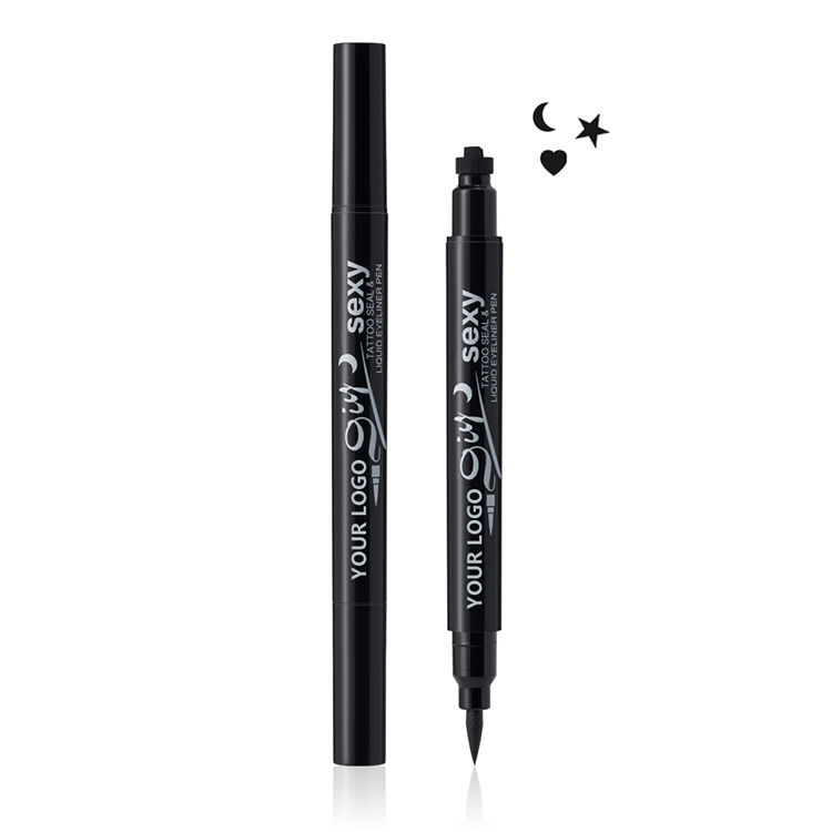 Водостойкая и простая в использовании матовая подводка для глаз в форме звезды, прочная Фирменная торговая марка, оптовая продажа, жидкая подводка для глаз для веганов