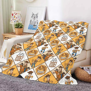 Mantas Personalizadas al por Mayor con Diseño de Personajes de Dibujos Animados, Suaves, Acogedoras y Lindas, Mantas Modernas y Cálidas para Regalo para Niños - Product Image 1