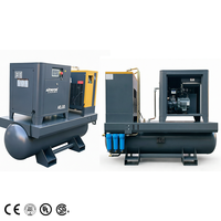 Compresseur d'air à vis Airhorse 7,5 kW-22 kW, compresseur d'air à vis portable 4-en-1, compresseur d'air à vis 2-en-1 PM VSD
