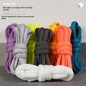 <span class=keywords><strong>Lacets</strong></span> <span class=keywords><strong>de</strong></span> <span class=keywords><strong>chaussures</strong></span> en polyester ovales demi-ronds <span class=keywords><strong>de</strong></span> 9 mm pour <span class=keywords><strong>chaussures</strong></span> <span class=keywords><strong>de</strong></span> sport/course à pied 100/120/140/160/180 cm - Product Image 3